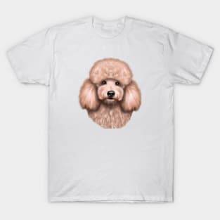 Cute Poodle Drawing T-Shirt